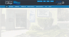 Desktop Screenshot of centralcoastcollege.edu